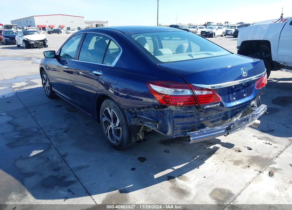 2017 HONDA ACCORD SEDAN LX W/CO VIN: 1HGCR2F30HA130562