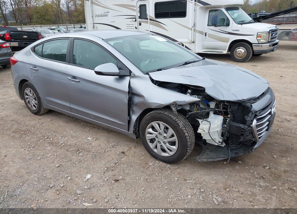2017 HYUNDAI ELANTRA SE VIN: 5NPD74LF5HH172625
