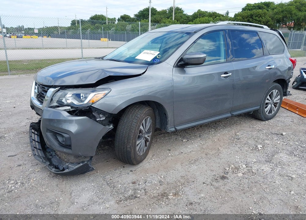 2019 NISSAN PATHFINDER SV VIN: 5N1DR2MN7KC607714