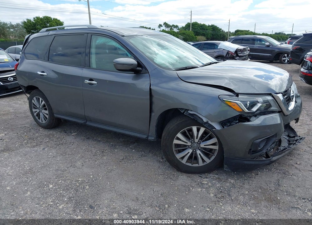 2019 NISSAN PATHFINDER SV VIN: 5N1DR2MN7KC607714