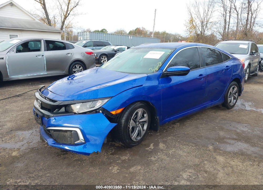 2019 HONDA CIVIC VIN: 2HGFC2F66KH556953