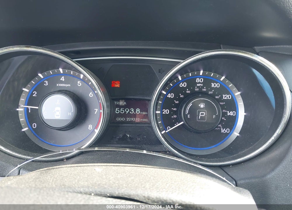 2011 HYUNDAI SONATA GLS VIN: 5NPEB4AC5BH063732
