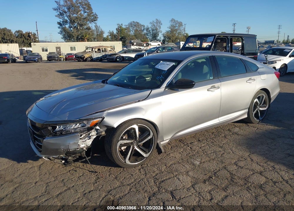 2022 HONDA ACCORD VIN: 1HGCV1F49NA111860