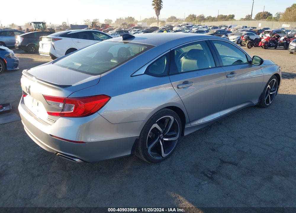 2022 HONDA ACCORD VIN: 1HGCV1F49NA111860