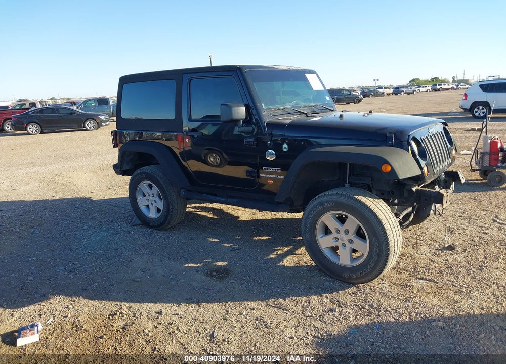 2013 JEEP WRANGLER SPORT VIN: 1C4AJWAG3DL579800