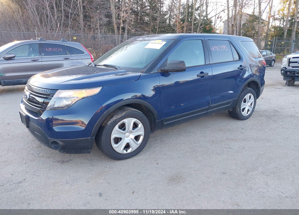 2013 FORD UTILITY POLICE INTERCEPTOR VIN: 1FM5K8AR4DGA38609