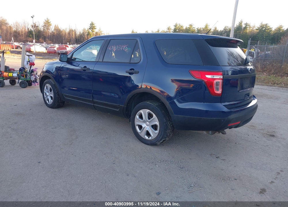2013 FORD UTILITY POLICE INTERCEPTOR VIN: 1FM5K8AR4DGA38609