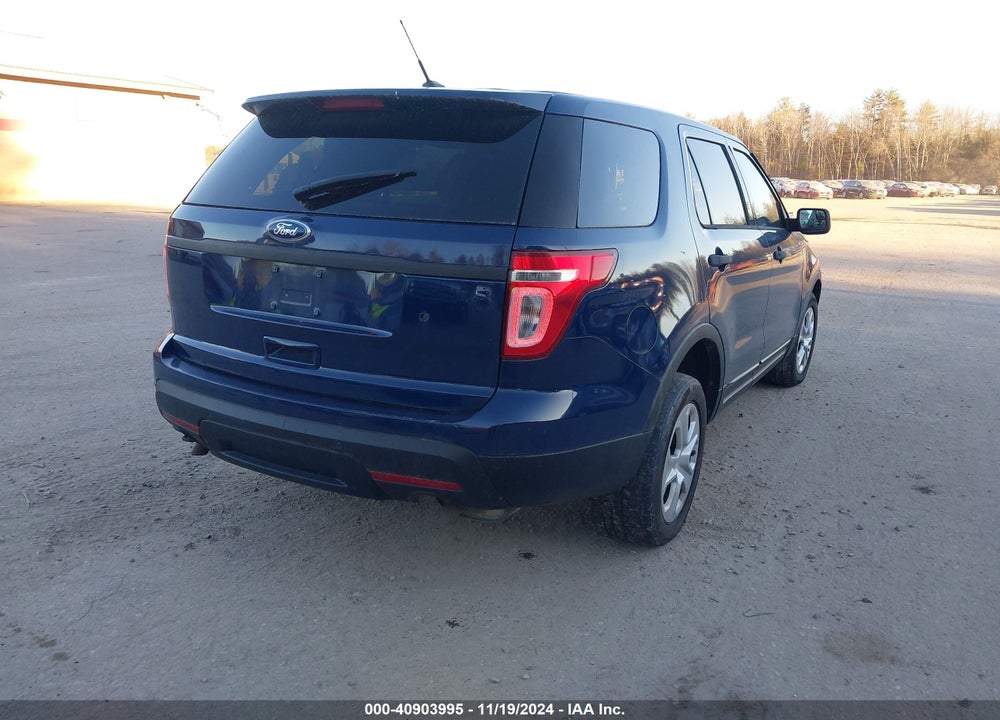 2013 FORD UTILITY POLICE INTERCEPTOR VIN: 1FM5K8AR4DGA38609