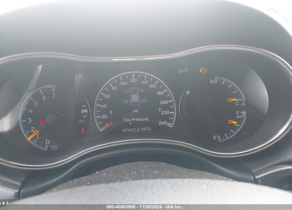 2015 JEEP GRAND CHEROKEE LIMITED VIN: 1C4RJFBG5FC631593