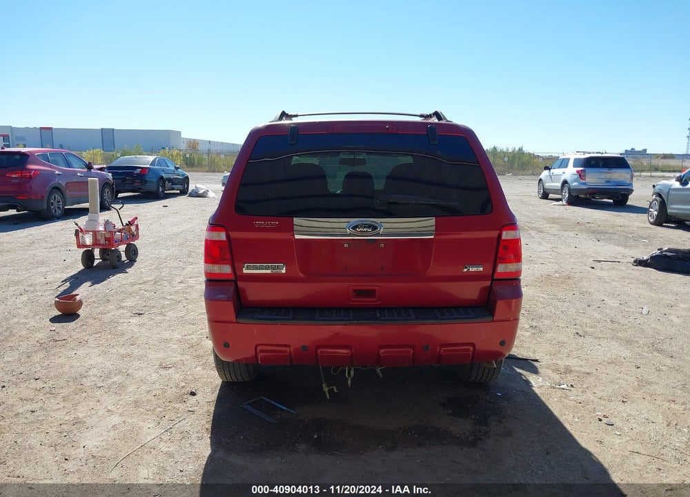 2010 FORD ESCAPE LIMITED VIN: 1FMCU0EG0AKD42377