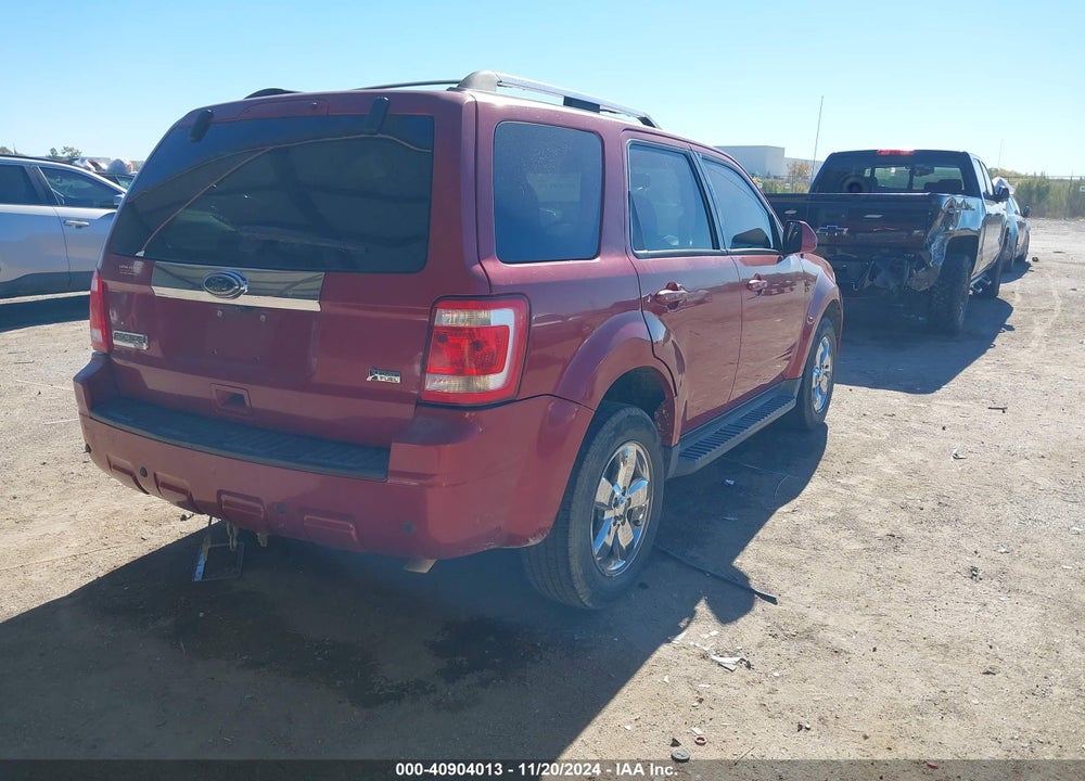 2010 FORD ESCAPE LIMITED VIN: 1FMCU0EG0AKD42377