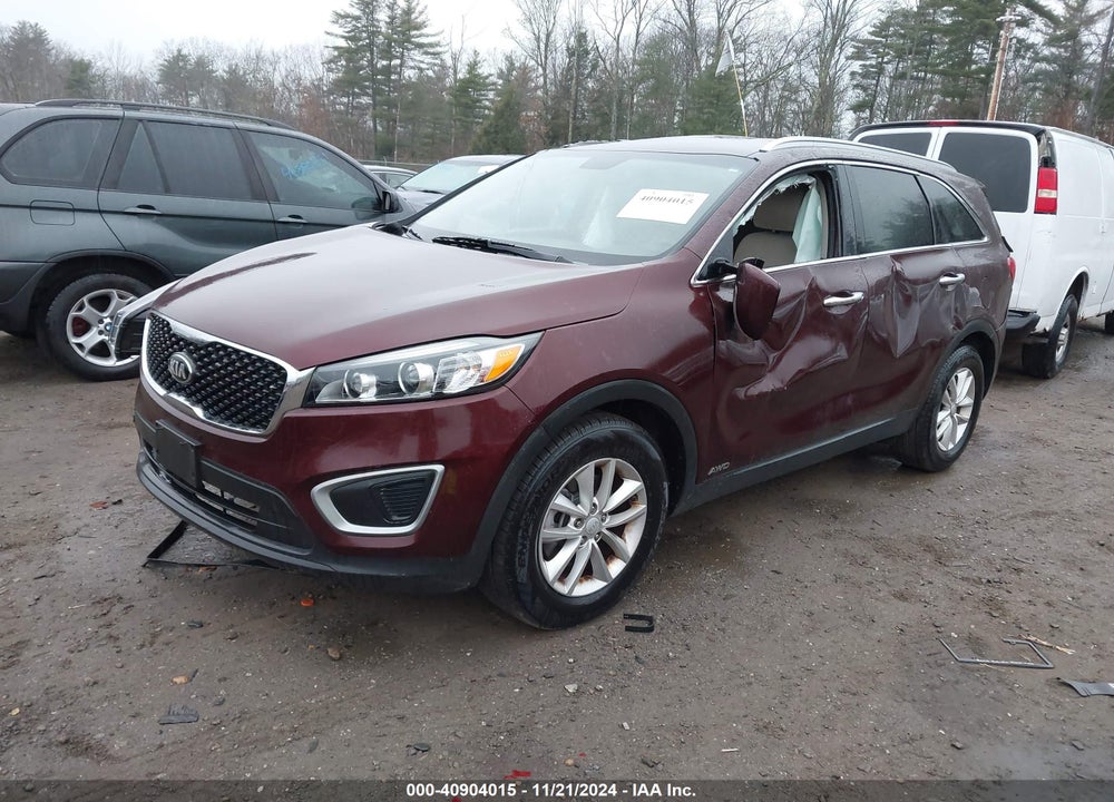 2017 KIA SORENTO 2.4L LX VIN: 5XYPGDA37HG277521