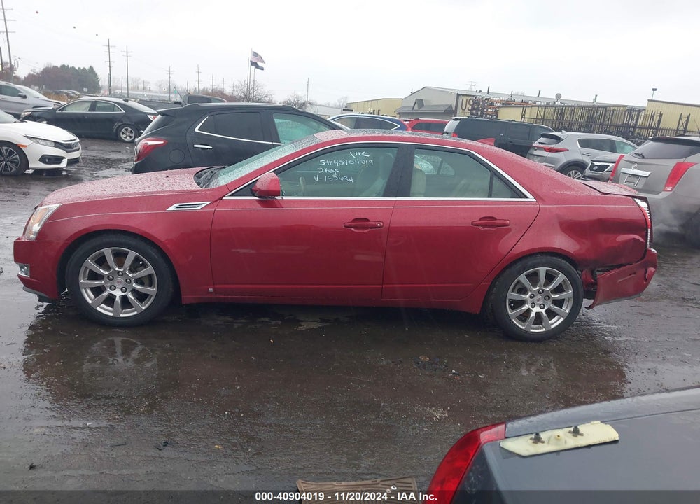 2009 CADILLAC CTS STANDARD VIN: 1G6DV57V090155634