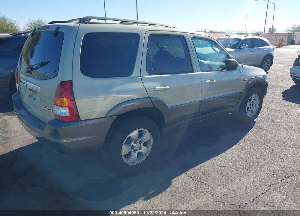 2004 MAZDA TRIBUTE LX V6 VIN: 4F2YZ04104KM19035