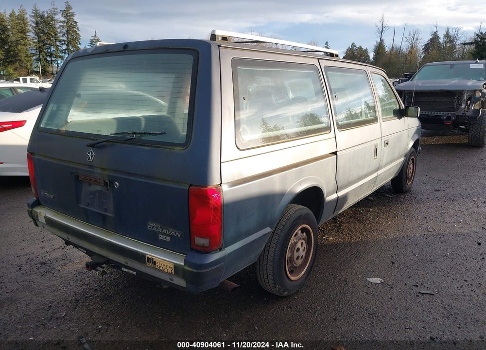 1990 DODGE GRAND CARAVAN SE VIN: 1B4FK44R6LX246208