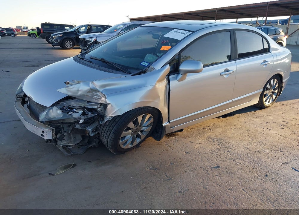 2009 HONDA CIVIC EX VIN: 1HGFA16829L015820