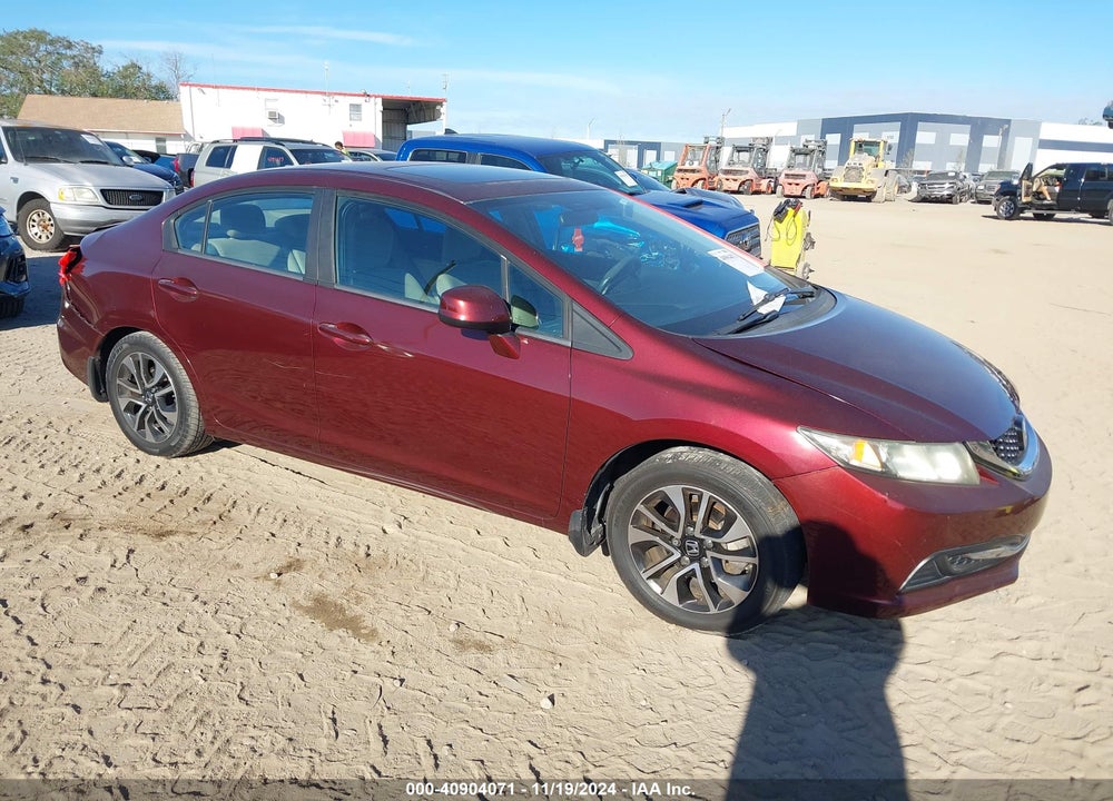 2013 HONDA CIVIC EX VIN: 19XFB2F80DE079972
