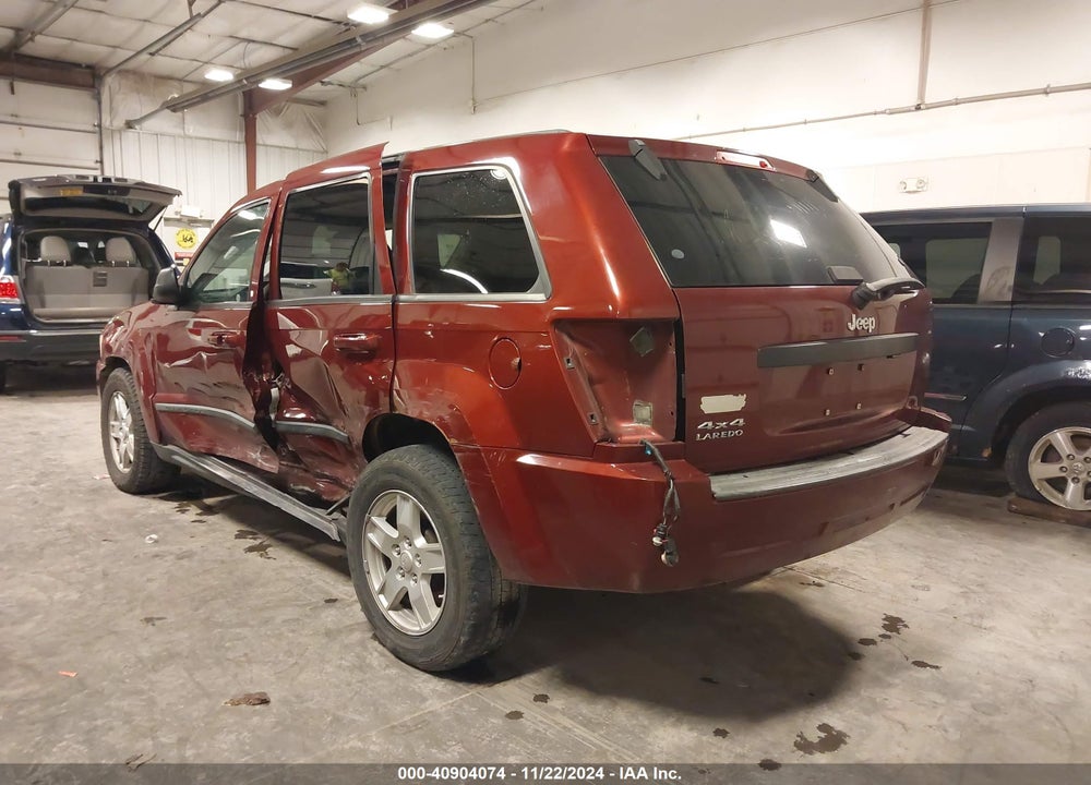 2007 JEEP GRAND CHEROKEE LAREDO VIN: 1J8GR48K07C602285