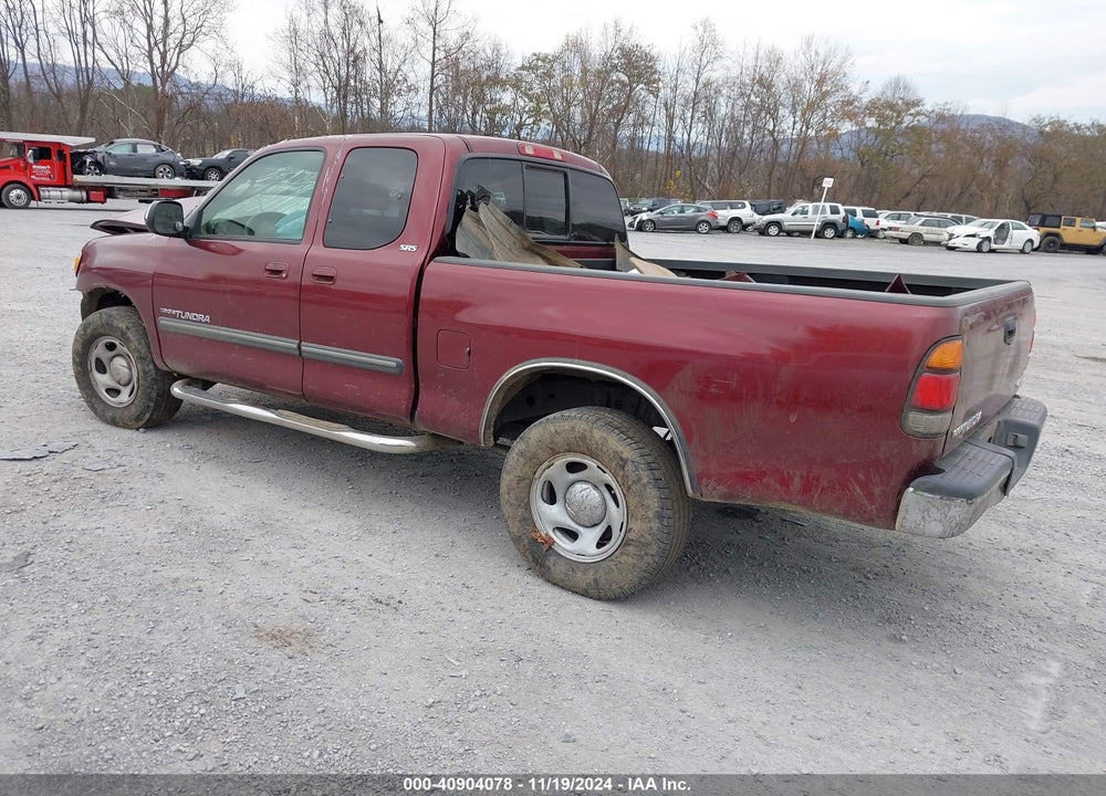 2003 TOYOTA TUNDRA SR5 VIN: 5TBBN44193S422458