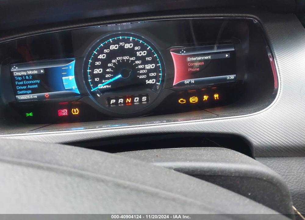 2015 FORD TAURUS SHO VIN: 1FAHP2KT8FG121821