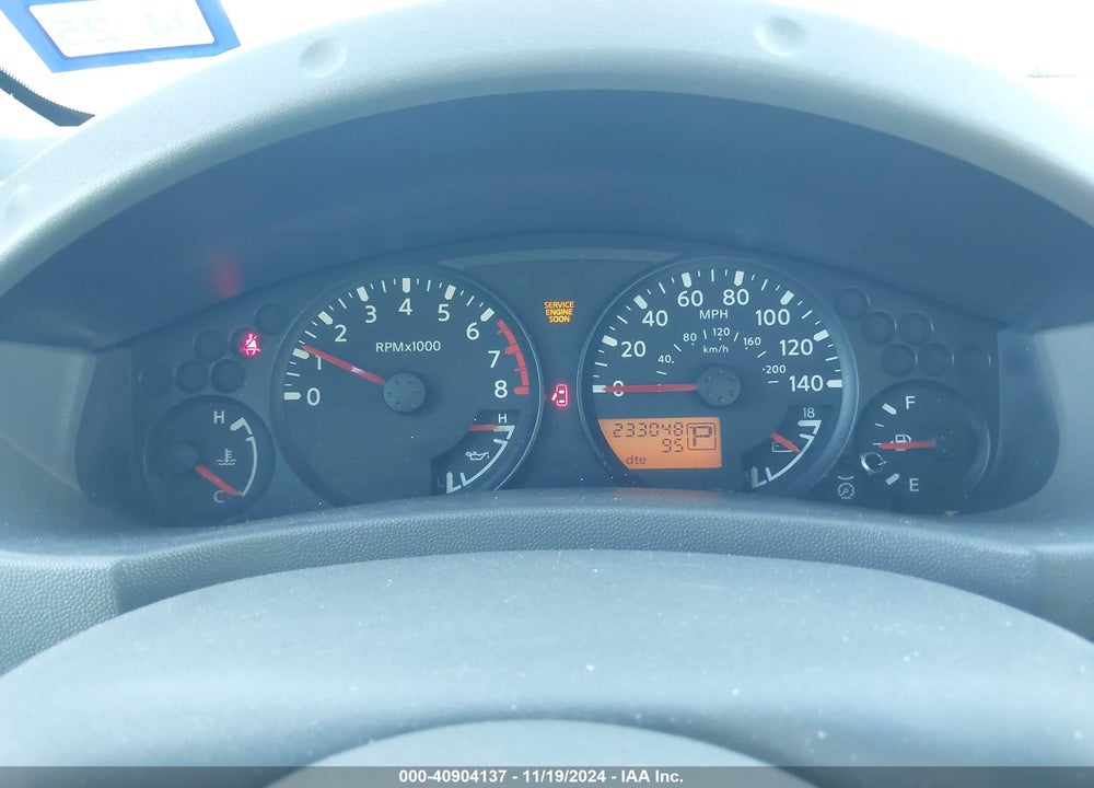 2005 NISSAN FRONTIER LE VIN: 1N6AD07U75C419516