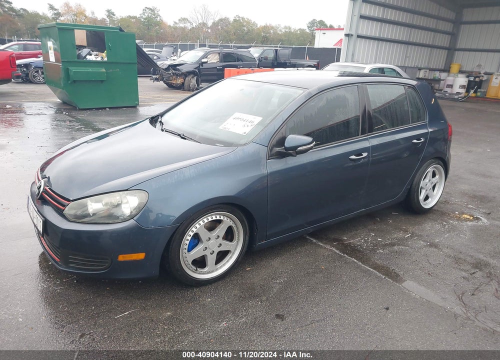 2012 VOLKSWAGEN GOLF 2.5L 4-DOOR VIN: WVWDB7AJ5CW194229