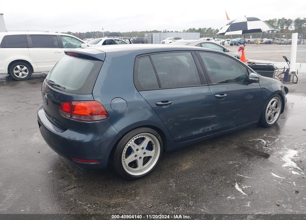 2012 VOLKSWAGEN GOLF 2.5L 4-DOOR VIN: WVWDB7AJ5CW194229