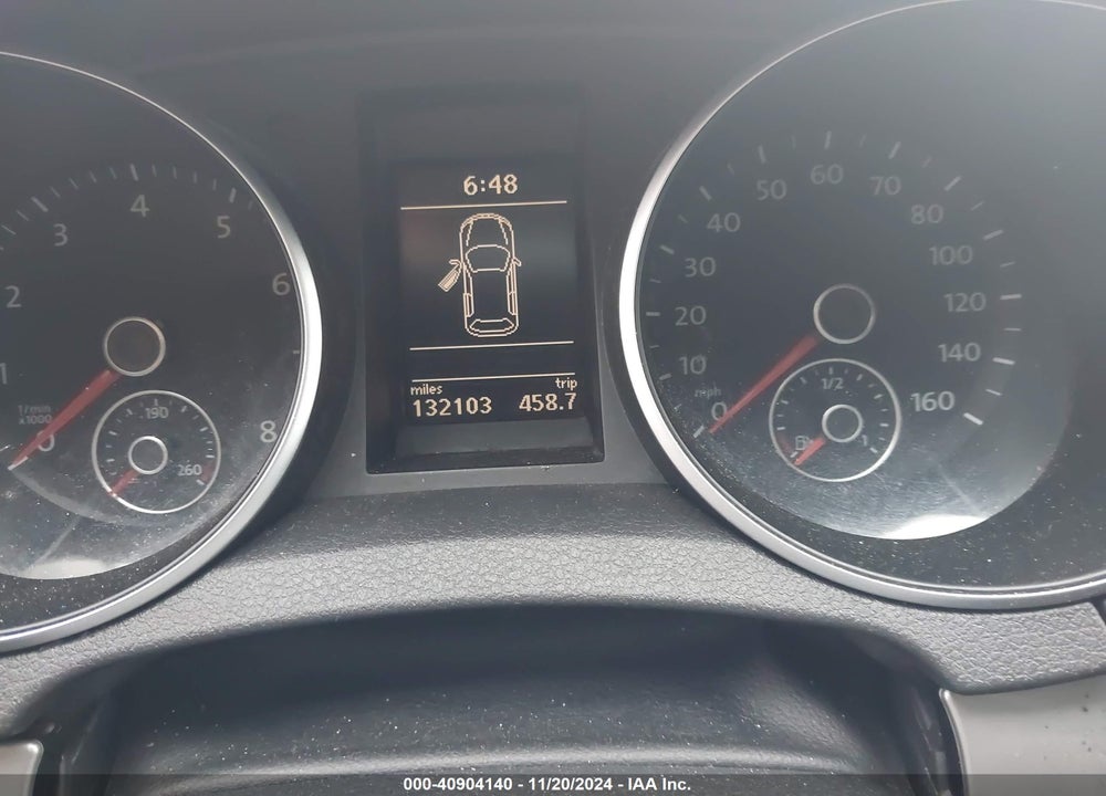 2012 VOLKSWAGEN GOLF 2.5L 4-DOOR VIN: WVWDB7AJ5CW194229