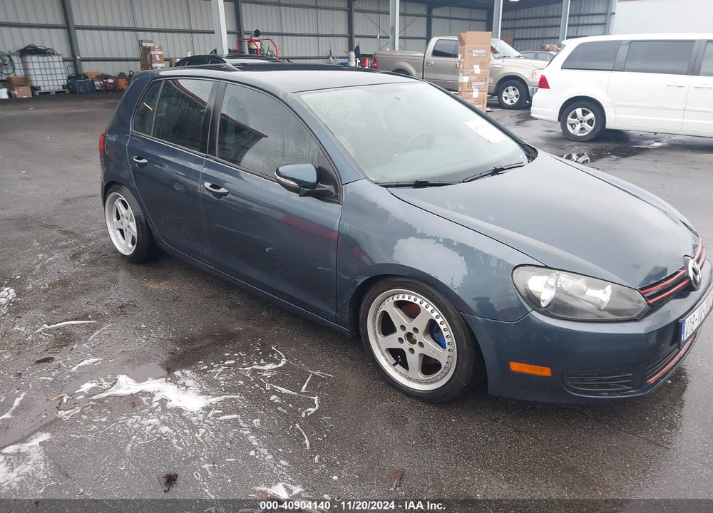 2012 VOLKSWAGEN GOLF 2.5L 4-DOOR VIN: WVWDB7AJ5CW194229