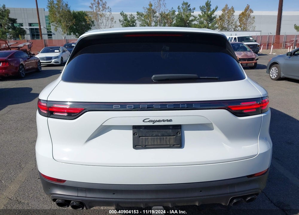 2022 PORSCHE CAYENNE VIN: WP1AA2AY9NDA06671