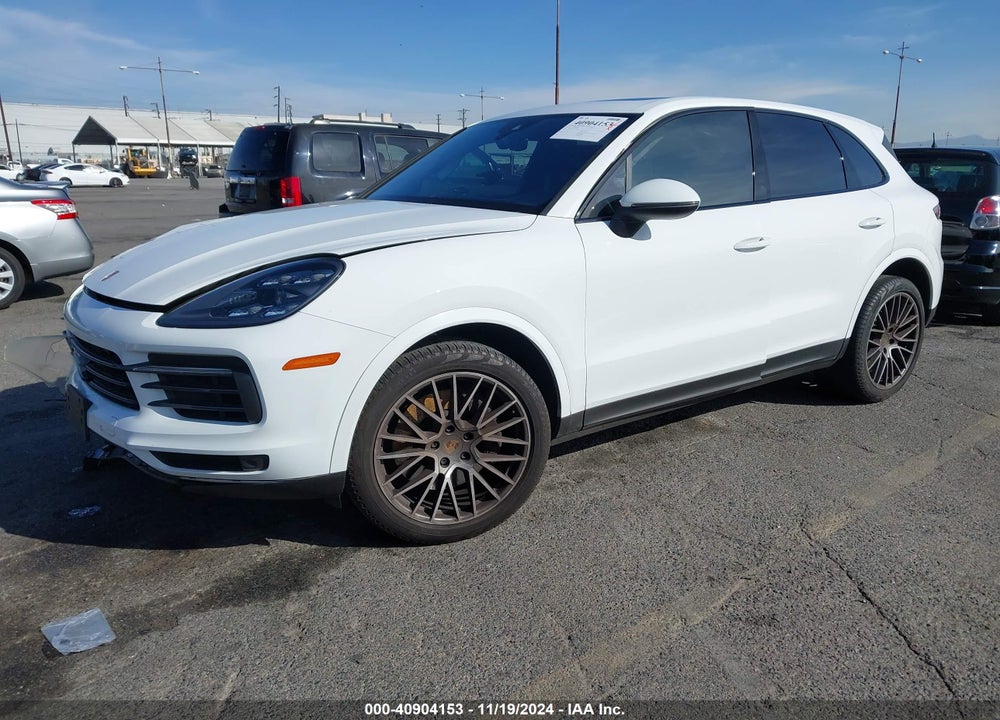2022 PORSCHE CAYENNE VIN: WP1AA2AY9NDA06671