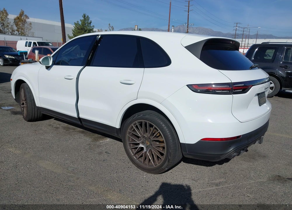 2022 PORSCHE CAYENNE VIN: WP1AA2AY9NDA06671