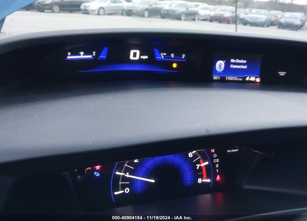 2013 HONDA CIVIC EX VIN: 19XFB2F87DE040621