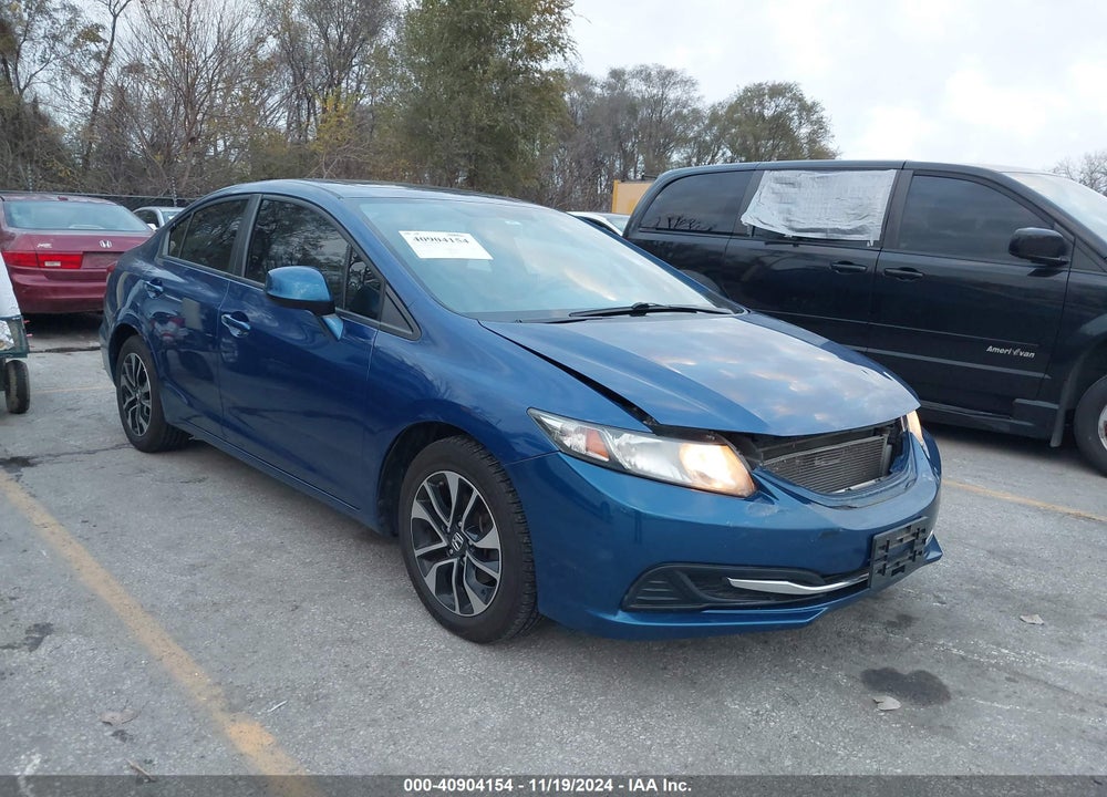2013 HONDA CIVIC EX VIN: 19XFB2F87DE040621