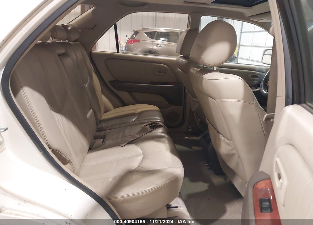 2000 LEXUS RX 300 VIN: JT6HF10U5Y0101242