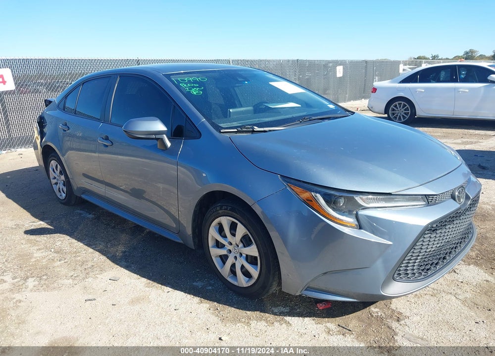 2021 TOYOTA COROLLA LE VIN: 5YFEPMAE8MP219089
