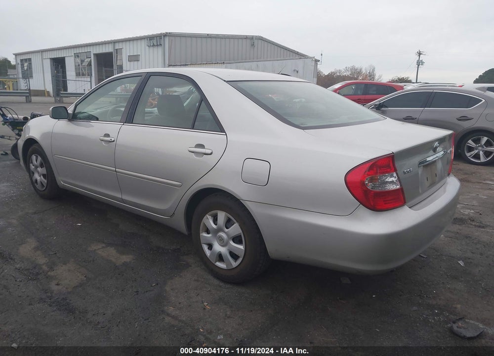 2004 TOYOTA CAMRY LE VIN: 4T1BE32K34U925120