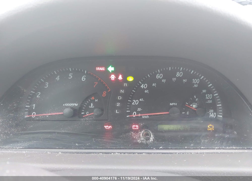 2004 TOYOTA CAMRY LE VIN: 4T1BE32K34U925120