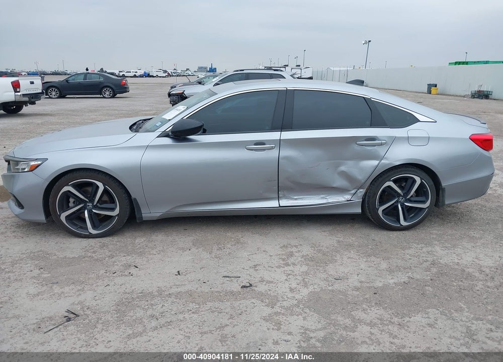 2021 HONDA ACCORD SPORT 2.0T VIN: 1HGCV2F33MA016626