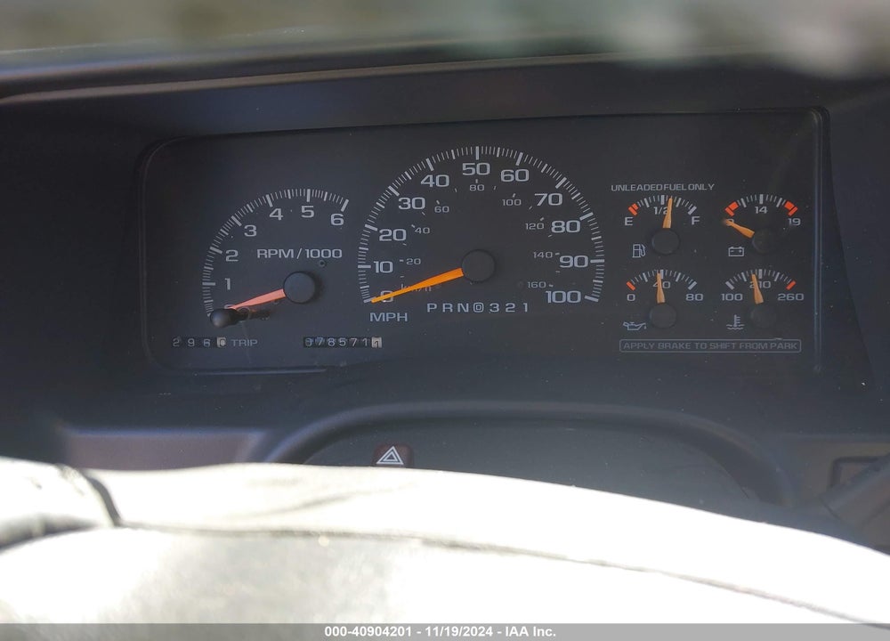 1999 GMC SIERRA 1500 SLE VIN: 1GTEC19M6XR514160