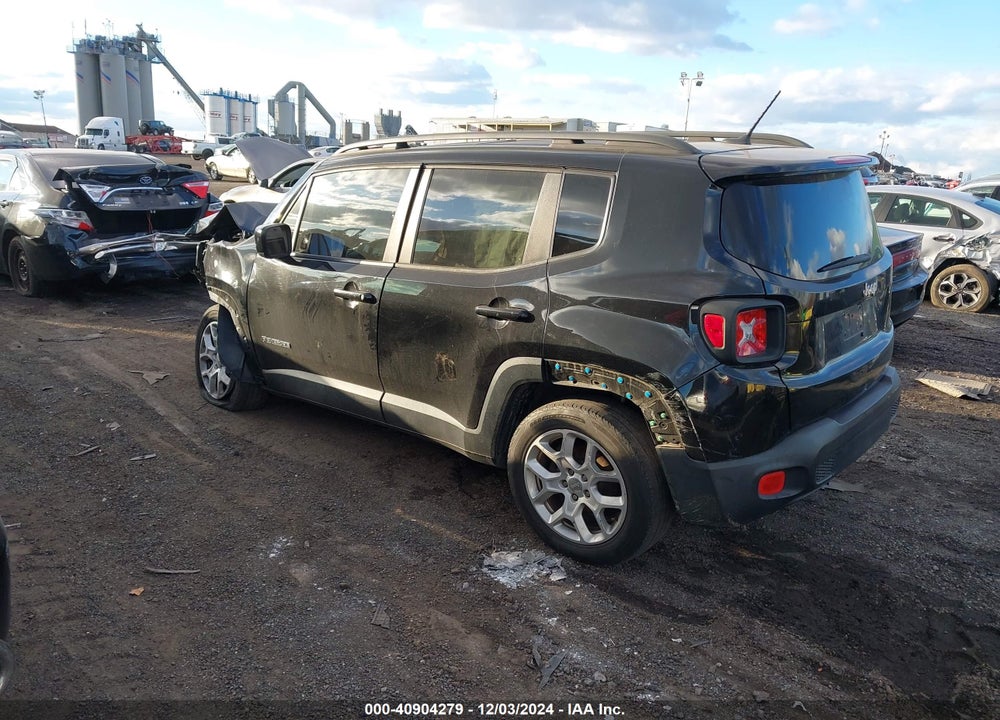 2017 JEEP RENEGADE LATITUDE 4X4 VIN: ZACCJBBB2HPF92091
