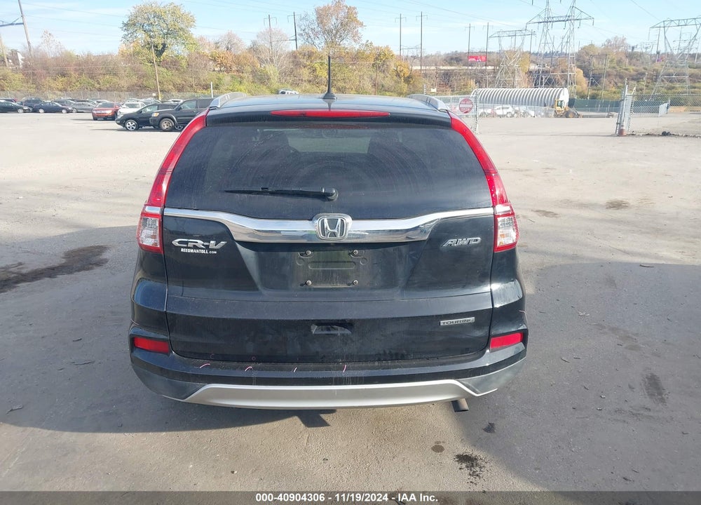 2016 HONDA CR-V TOURING VIN: 5J6RM4H94GL106735