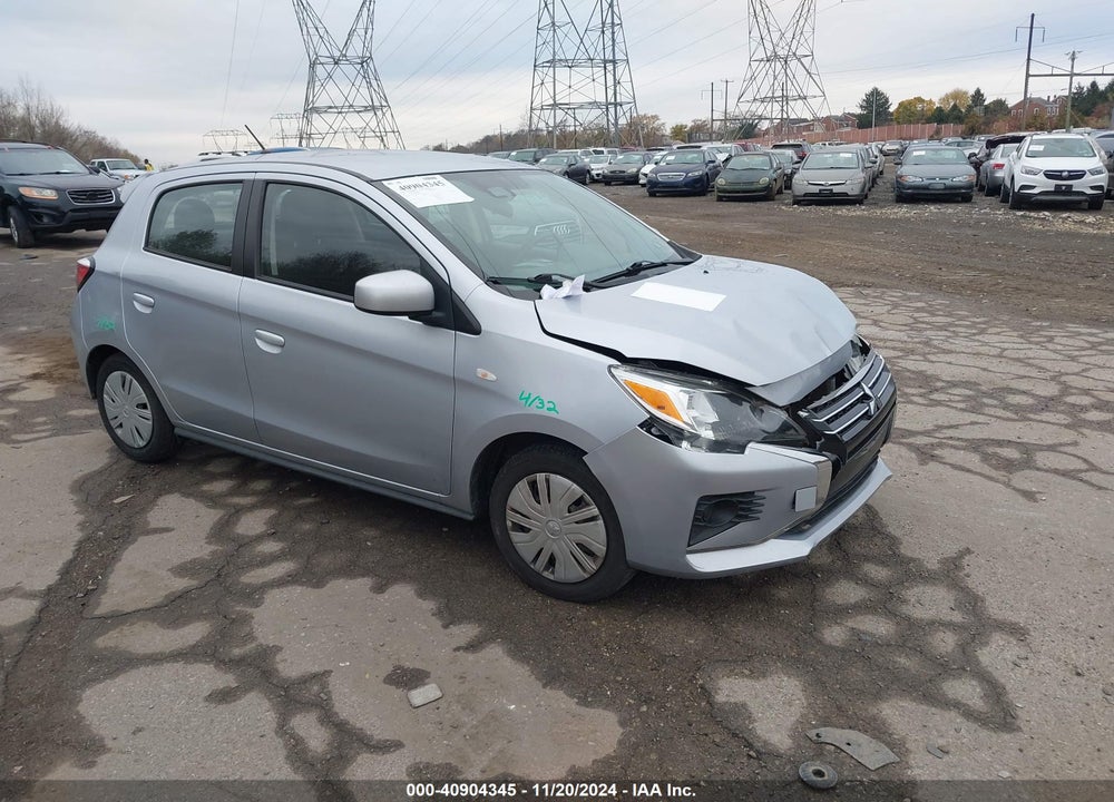 2021 MITSUBISHI MIRAGE CARBONITE EDITION/ES/LE VIN: ML32AUHJ2MH009254