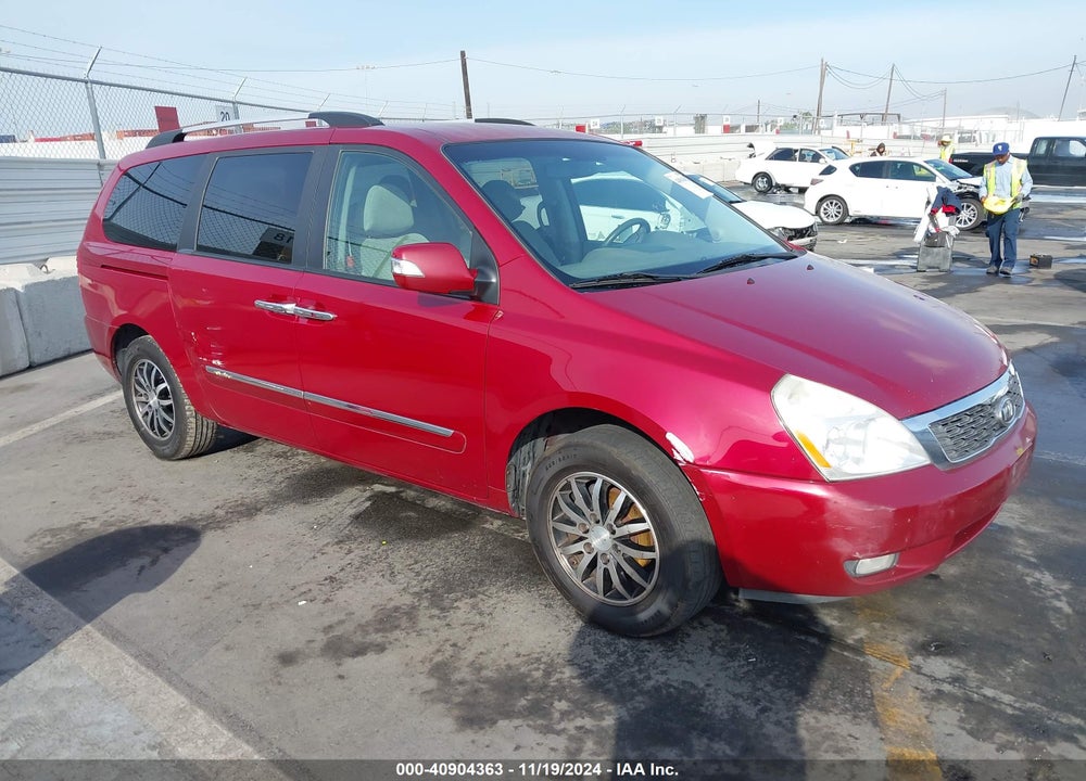 2012 KIA SEDONA EX VIN: KNDMH4C77C6437716