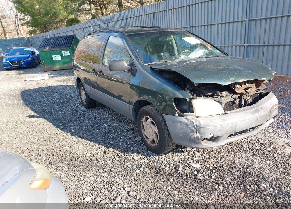 2001 TOYOTA SIENNA LE VIN: 4T3ZF13C81U356324