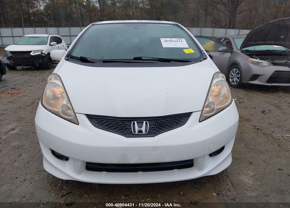 2010 HONDA FIT SPORT VIN: JHMGE8H6XAS020414