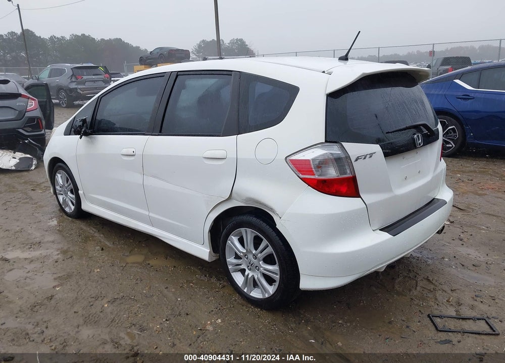 2010 HONDA FIT SPORT VIN: JHMGE8H6XAS020414