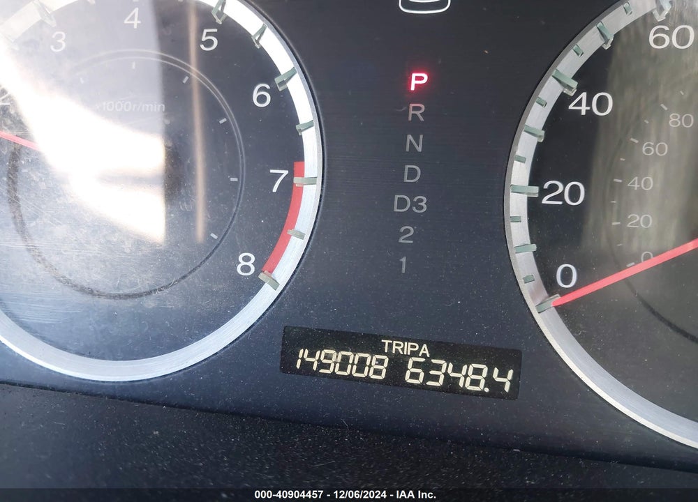2012 HONDA ACCORD 2.4 SE VIN: 1HGCP2F66CA207802