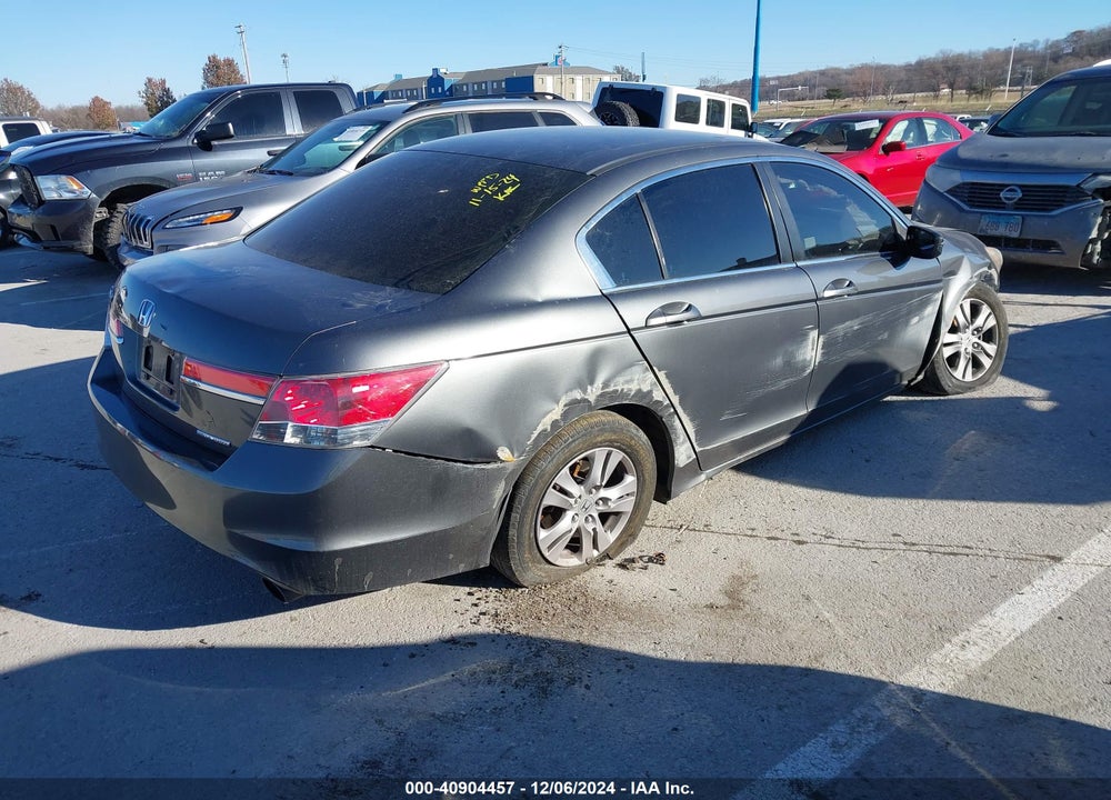 2012 HONDA ACCORD 2.4 SE VIN: 1HGCP2F66CA207802