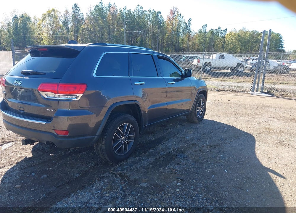 2017 JEEP GRAND CHEROKEE LIMITED 4X4 VIN: 1C4RJFBGXHC677858